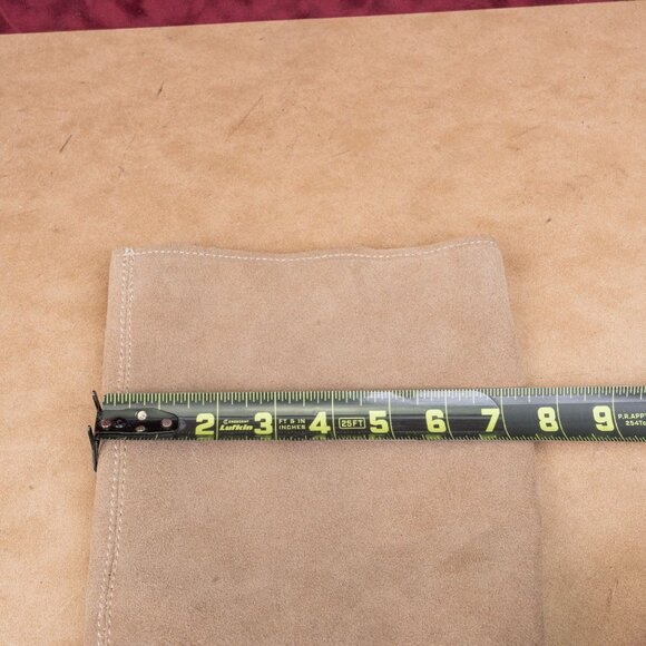 Dolce Vita Women Flynn Beige Suede Fashion Zip Block Heel Knee Boots sz 7.5 - Picture 7 of 10